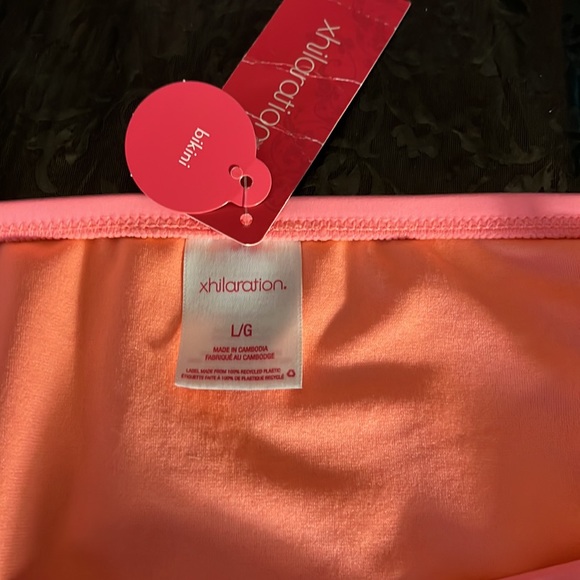 Light Use Tankini Size XL & New Bikini Bottoms Size Large - Picture 2 of 7